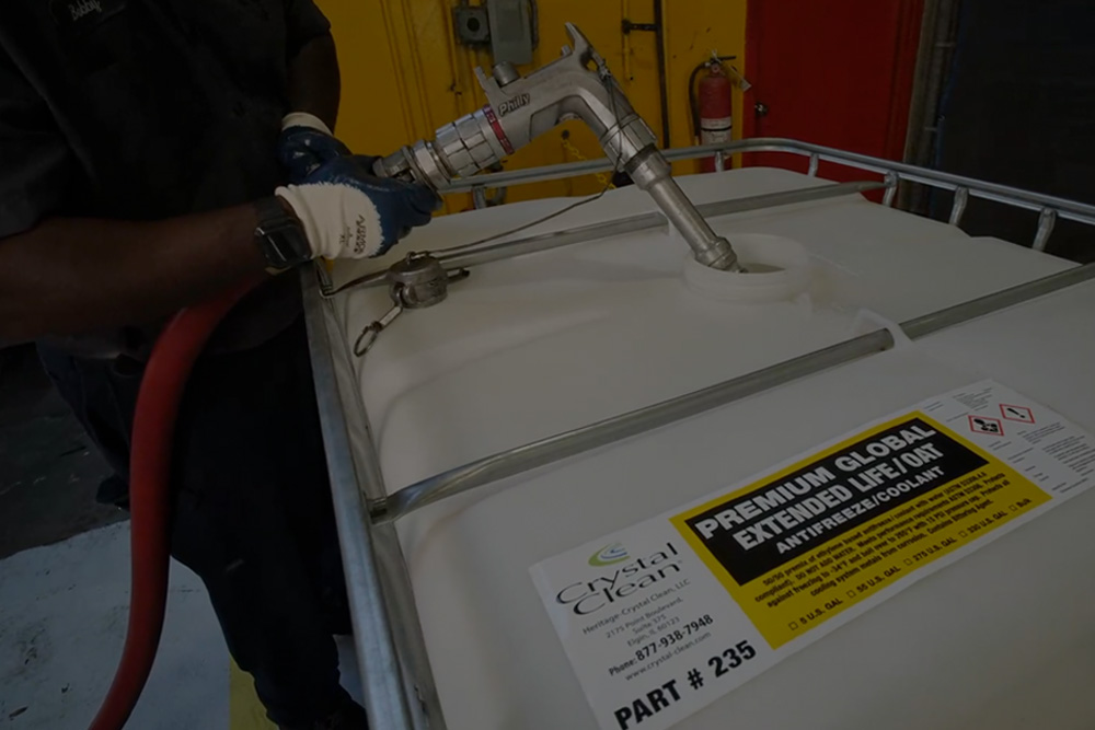 Antifreeze Services Used Coolant Disposal Crystal Clean